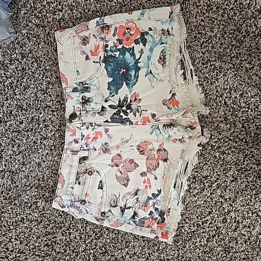 Floral shorts free people